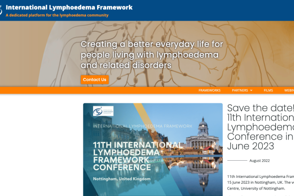 Home - International Lymphoedema Framework 2022-09-06 09-38-52
